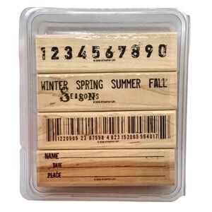 Stampin’ Up! “Down to Business” Rubber Stamp Set (2006)